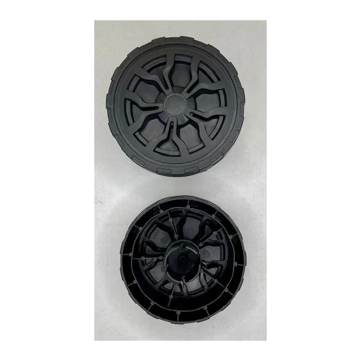 ROUES COMPLETES POUR ASPIRATEURS / SOUFFLEURS DE FEUILLES PARKSIDE - REF: 91120317