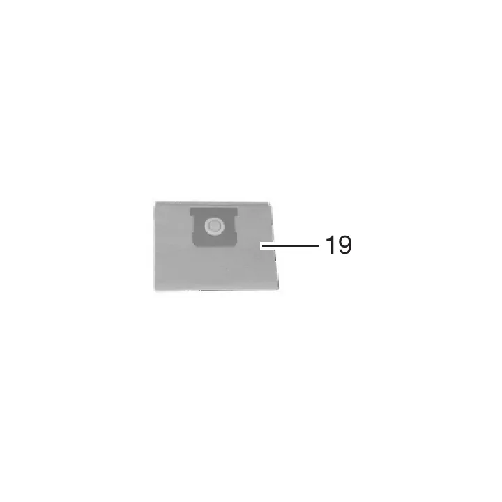 5 X SACS PAPIERS POUR ASPIRATEUR SANS FIL PARKSIDE - REF: 30350133