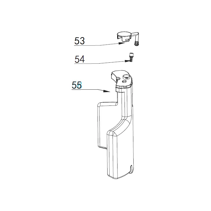 RESERVOIR D'EAU COMPLET POUR ASPIRATEURS PARKSIDE - REF: 91120058