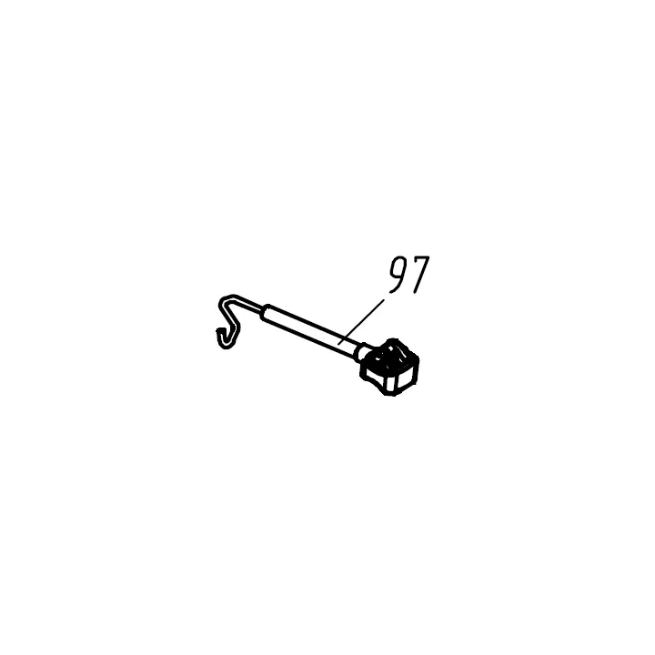 STARTER POUR TRONCONNEUSE THERMIQUE PARKSIDE PBKS 53 B3 - REF: 91110213